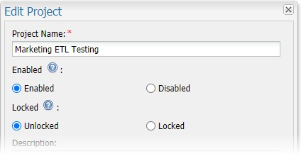 Disable or Lock QuerySurge Projects (Versions: 8.0+) – Customer Support