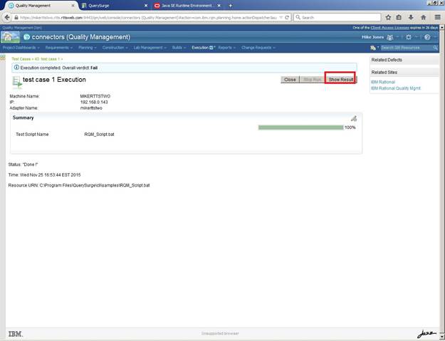 management tool vsts test Connector â QuerySurge Management Tool Test RQM Customer management tool vsts test Connector â QuerySurge Management Tool Test RQM Customer